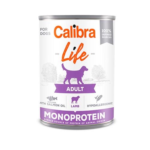 Calibra Dog Life Adult Cordero (Latas) 6 x 400 gr