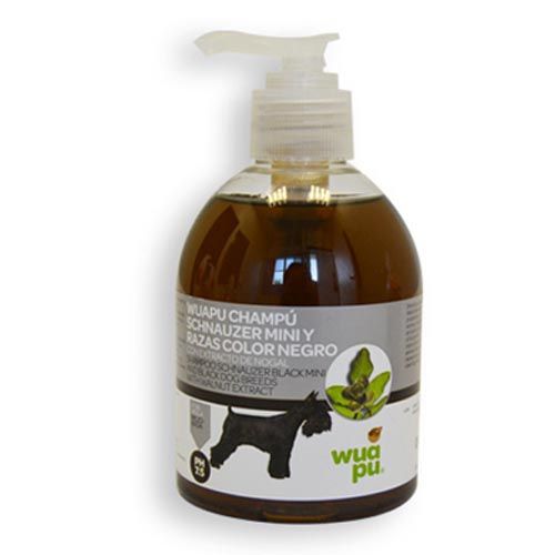 Champu Schnauzer perro pelo negro 250 ML