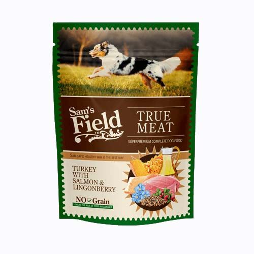 Sam's Field Turkey with Salmon & Lingonberry (Sobres) - 12 x 260 gr