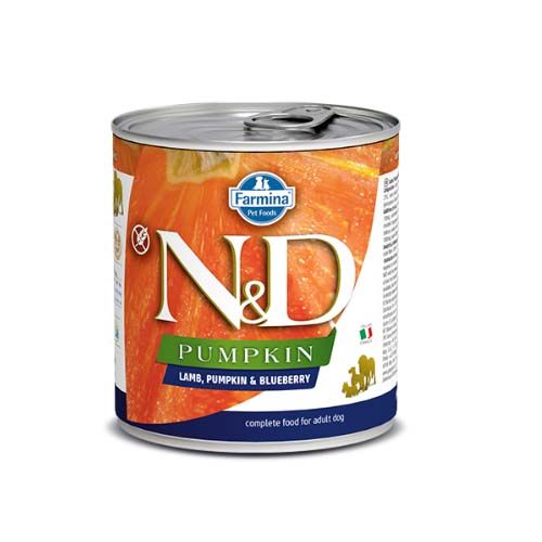 Farmina N&D Pumpkin Adult Cordero & Arándano (Latas) 285 gr x 6