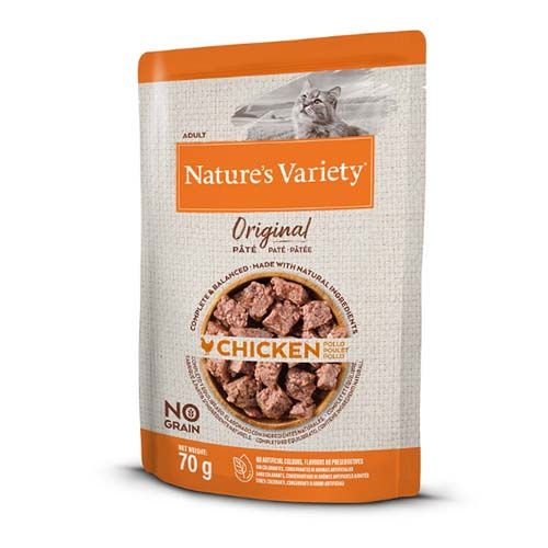 Nature's Variety Feline Adult Original Pate (Sobres) 70 gr x 12