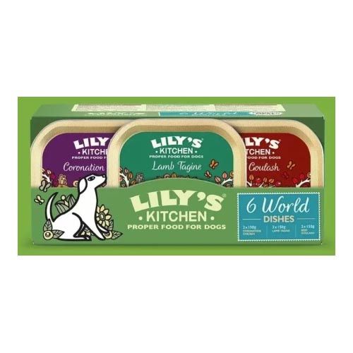 Lily's Kitchen World Dishes Trays Multipack 6X150 Gr (Envío 3 - 5 días)