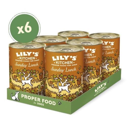 Lily's Kitchen Sunday Lunch Tin 6X400 Gr (Envío 3 - 5 días)