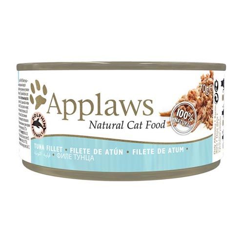 Applaws Cat Lata Filete Atún (70 gr x 24)