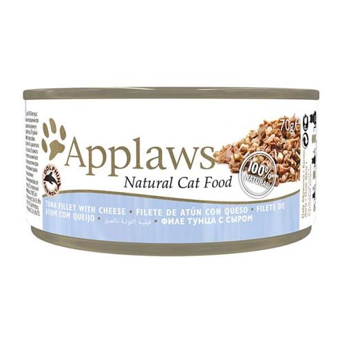 Applaws Cat Lata Atún con Queso (70 gr x 24)