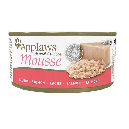 Applaws Cat Lata Mousse Salmón (70 gr x 24)