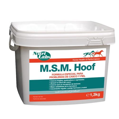 MSM Hoof Caballos 1,3 Kg