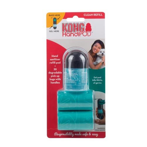 Kong Handipod Mini Refill Bolsas Con Gel Y 2Rollos