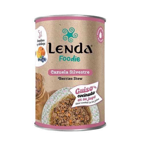 Lenda Dog Foodie Cazuela Silvestre (Latas) - 400 gr x 12
