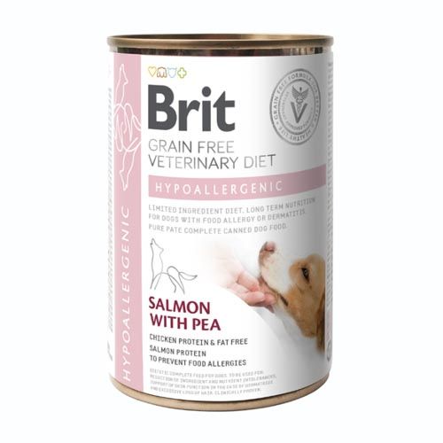 Brit GF Veterinary Diet Dog Hypoallergenic (Latas)