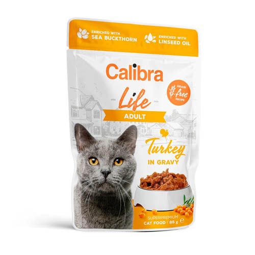 Calibra Cat Life Adult Pavo en Salsa (Sobres)