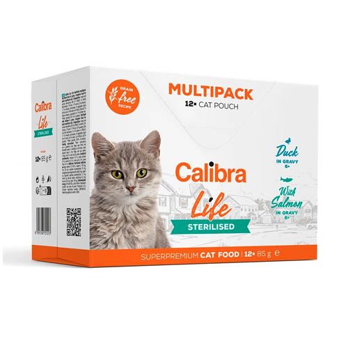 Calibra Cat Life Sterilised Multipack (Sobres)