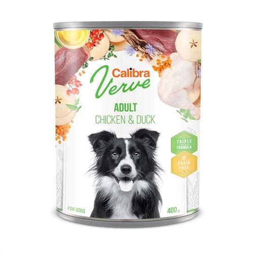 Calibra Dog GF Verve Adult Pollo & Pato (Latas)