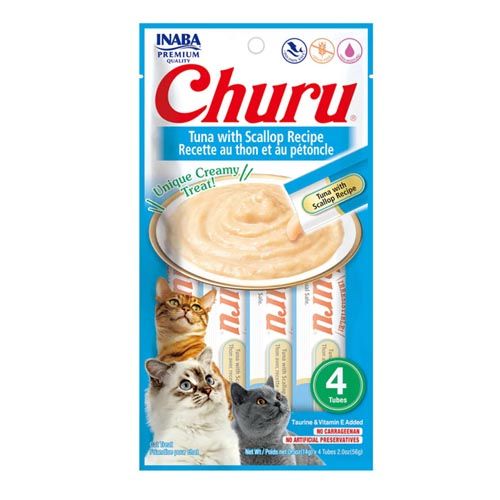 Churu Cat Receta de Atún con Vieira