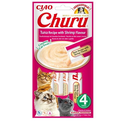 Churu Cat Receta de Atún con Gamba