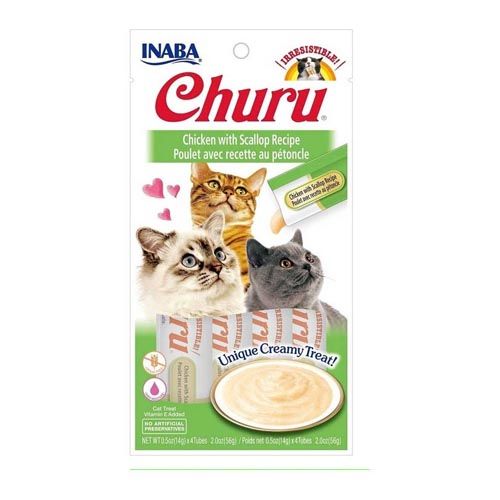 Churu Cat Receta de Pollo con Vieira