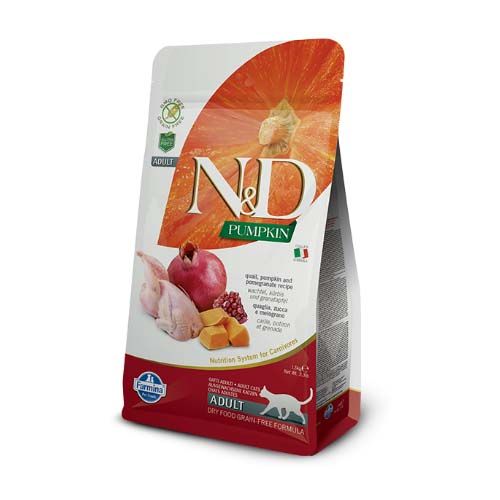 Farmina N&D Grain Free Pumpkin Adult Codorniz Gato