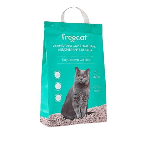Arena Gatos Freecat Natural Aglomerante Soja Lavanda