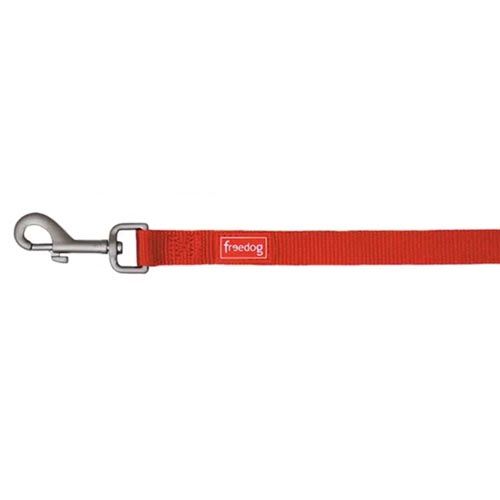 Correa Perro Freedog Nylon Basic Red