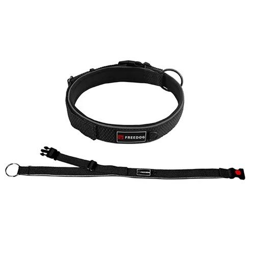 Collar Perro Freedog Nylon Extreme Black