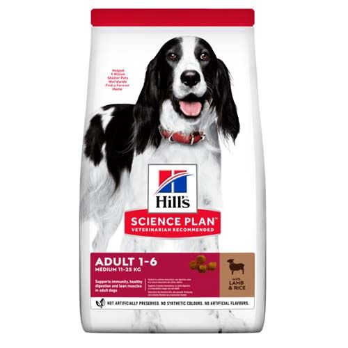 Hill's Science Plan Canine Adult Medium Cordero & Arroz