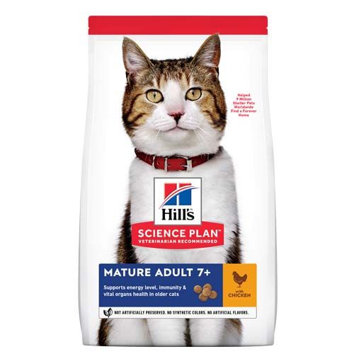 Hill's Science Plan Feline Mature Adult 7+ Pollo