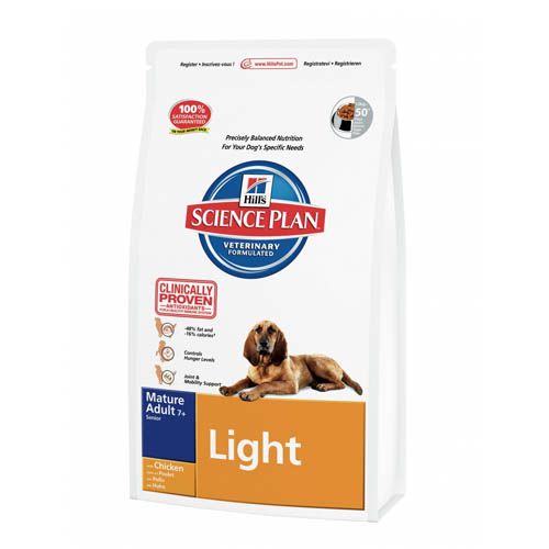 Hill's Science Plan Canine Mature Adult 7+ Light Medium Pollo