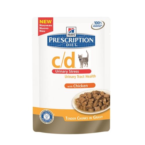Hill's Prescription Diet C/D Urinary Stress Feline (Sobres)