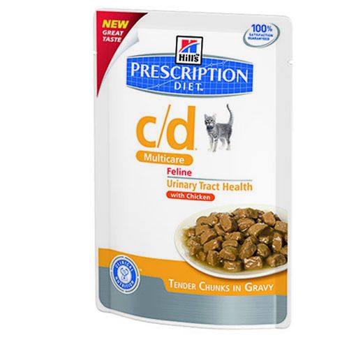 Hill's Prescription Diet C/D Pollo Feline (Sobres)