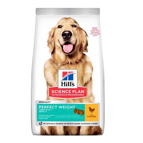 Hill's Canine Adult Perfect Weight Large Breed Pollo