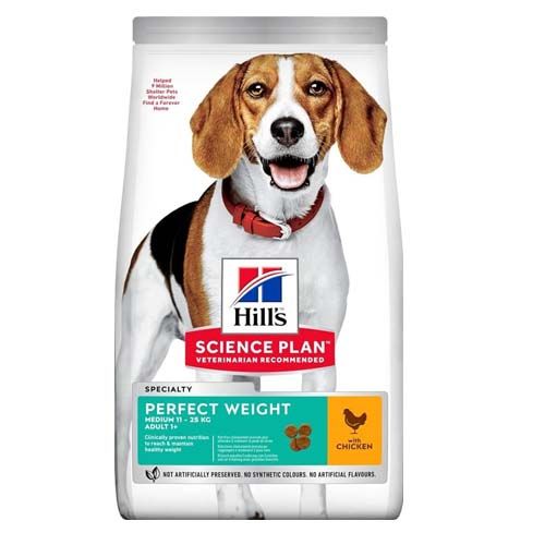 Hill's Canine Adult Perfect Weight Medium Pollo