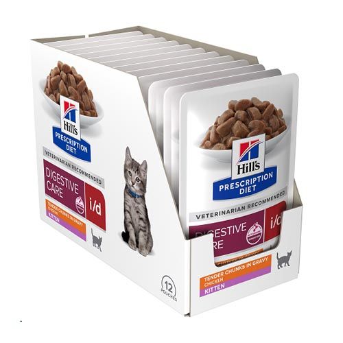 Hill's Prescription Diet Feline I/D Kitten (Sobres)