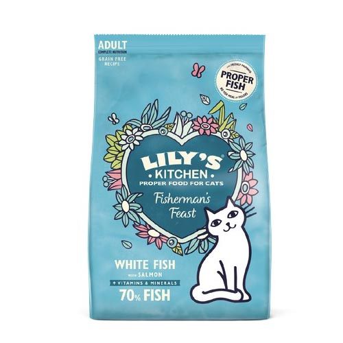 Lily's Kitchen Cat Fisherman's Feast - White Fish & Salmon (Envío 3 - 5 días)