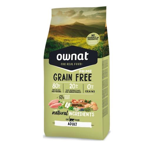 Ownat Grain Free Prime Adult Cat