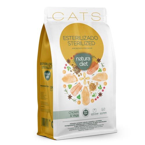 Natura Diet Cat Sterilized Chicken