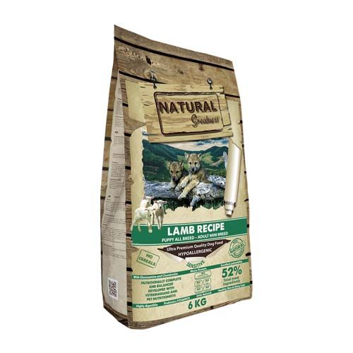 Natural Greatness Dog Lamb Recipe Puppy & Mini.
