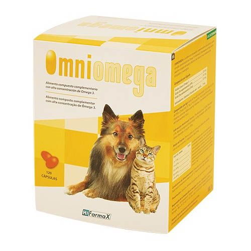 Suplemento Omega 3 Omniomega para perros y gatos
