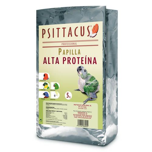 Psittacus Papilla Alta Proteína