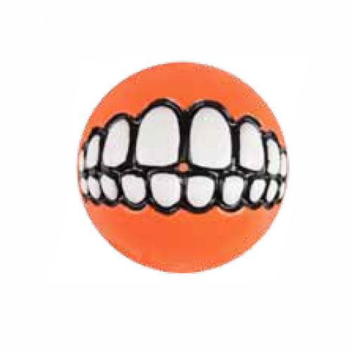 Pelota con dientes Rogz Grinz Naranja