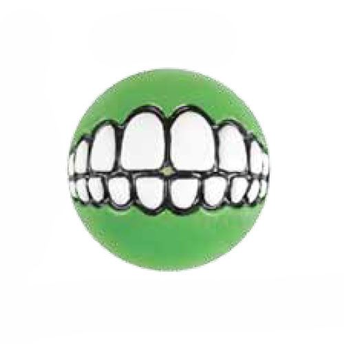 Pelota con dientes Rogz Grinz Verde