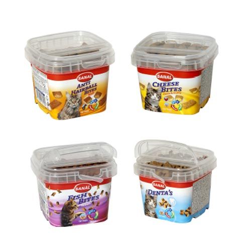 Bote snacks gato Sanal 75 GR