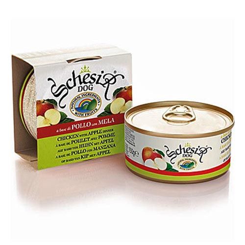 Schesir Perro Pollo y Manzana (Latas)