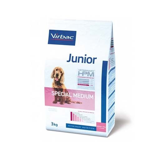 Virbac HPM Junior Special Medium Perro