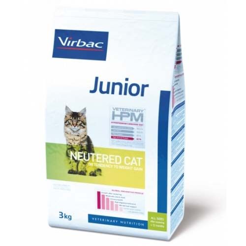 Virbac HPM Junior Neutered Gato