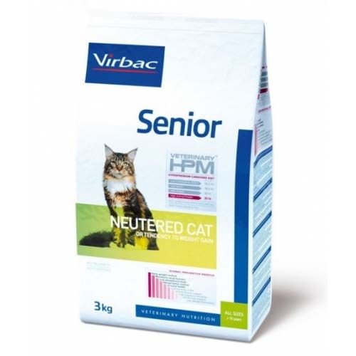 Virbac HPM Senior Neutered Gato