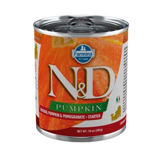 Farmina N&D Pumpkin Pollo Starter Puppy (Latas) 285 gr x 6