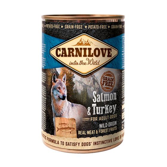 Carnilove Adult Salmon & Turkey (Latas) 6 x 400 gr