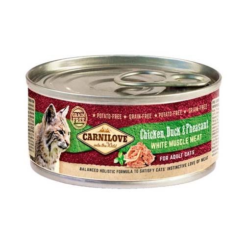 Carnilove Cat Adult Pollo & Pato (Latas) - 12 x 100 gr