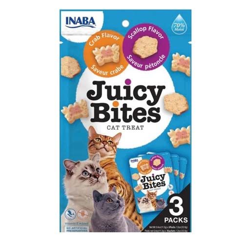 Churu Cat Juicy Bites Vieira & Cangrejo