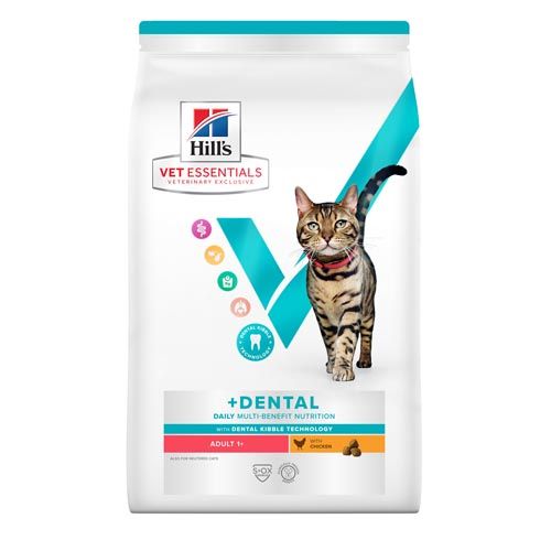 Hill's VET Feline Multi-Benefit + Dental Adult Pollo
